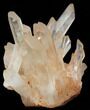 Tangerine Quartz Crystal Cluster - Madagascar #38957-2